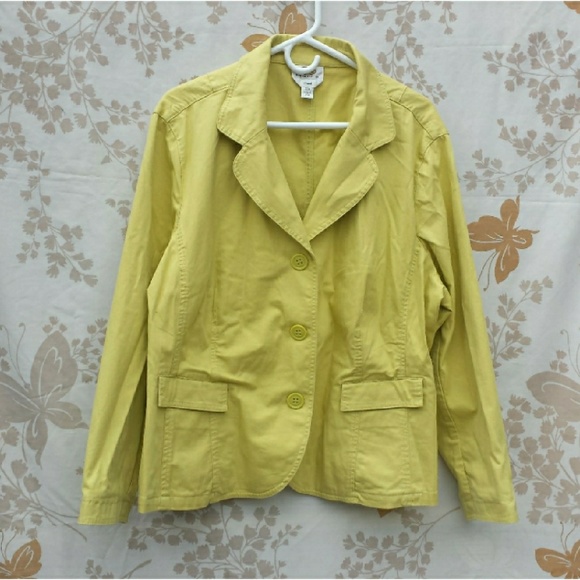 Talbots Jackets & Blazers - Talbots women's petites plus SZ 22W stretch Blazer